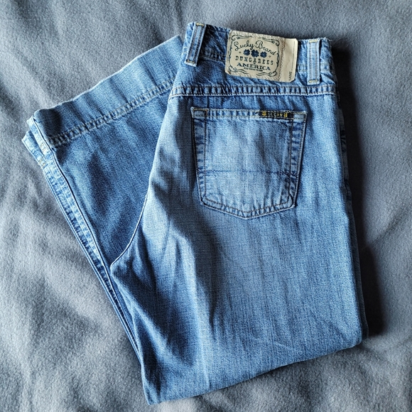 Luck Brand Dungarees of America MADE in USA 6/28 Rancher Crop - Picture 1 of 11